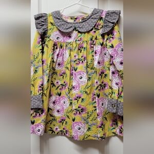 Mustard Pie 5t yellow pink gray
